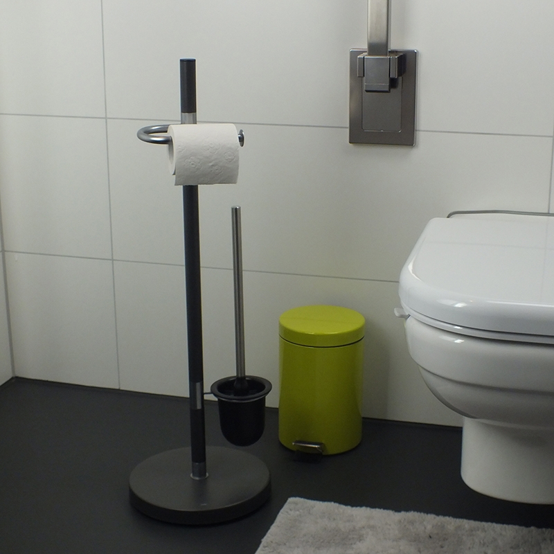 Toilettengarnitur, WC-Garnitur schwarz Shop Online Kela 