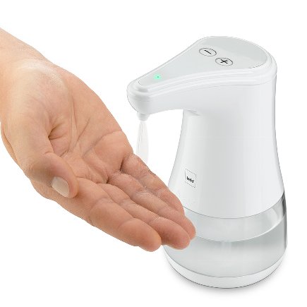 Disinfectant dispenser white