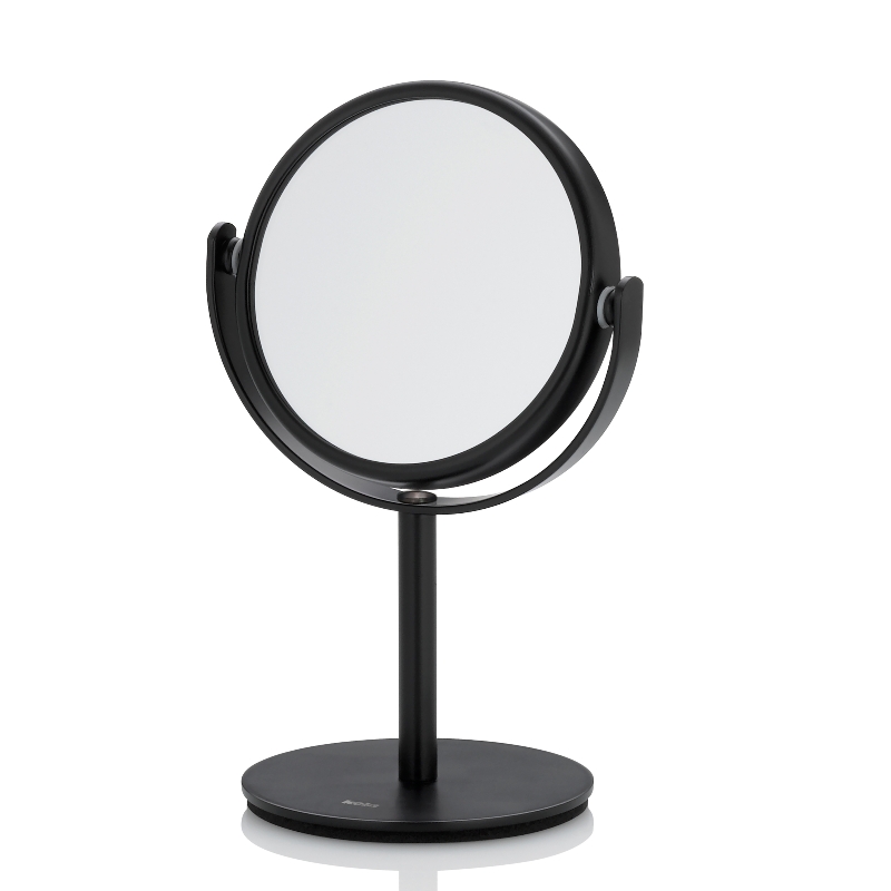 Tischspiegel, kleiner Spiegel, Standspiegel, Schminkspiegel, oval