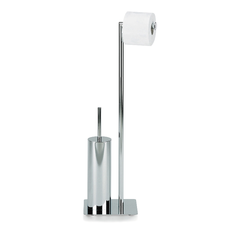 Kela Toilettengarnitur Style Metall silber glänzend 20,0x20,0x71,0cm