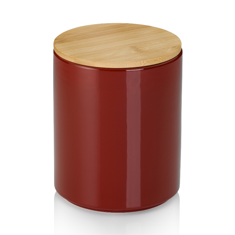 Kela Vorratsdose Cady Keramik rot 17,5cm 14,0cmØ 1,7l