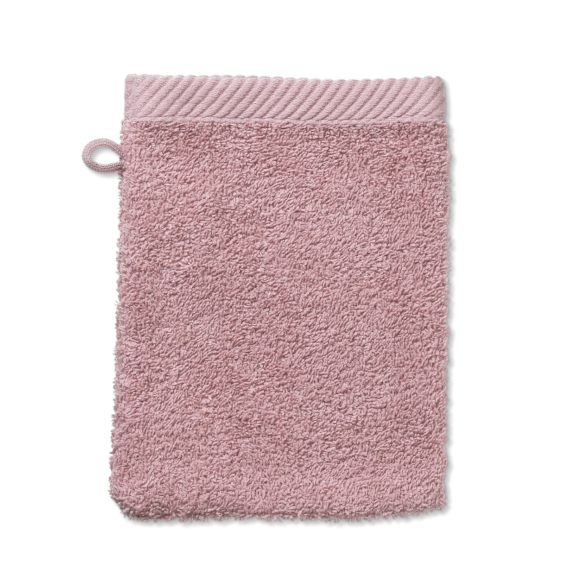 Kela Waschhandschuh Ladessa 100%Baumwolle altrosa 15,0x21,0cm