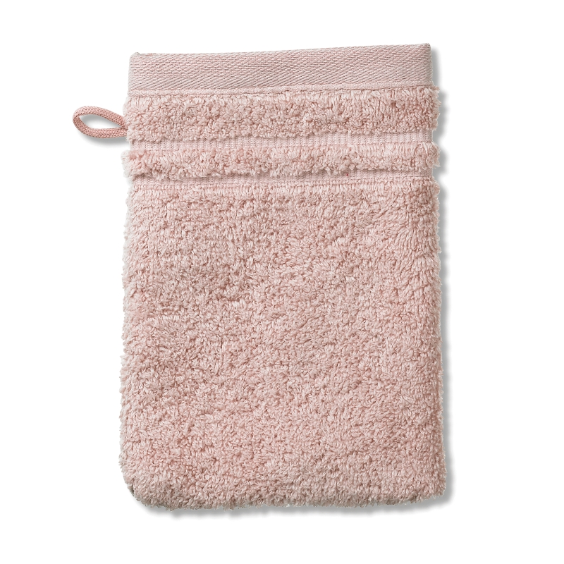 Kela Waschhandschuh Leonora 100%Baumwolle Premium altrosa 15,0x21,0cm