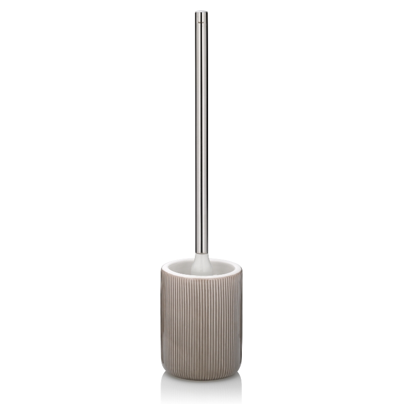 Kela Wc-Garnitur Ava Keramik steingrau 45,0cm 10,0cmØ