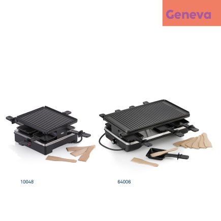 Raclette mit Grillplatte Geneva