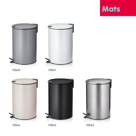 Poubelle Mats 12L