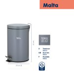 Treteimer Monaco+ 12 L