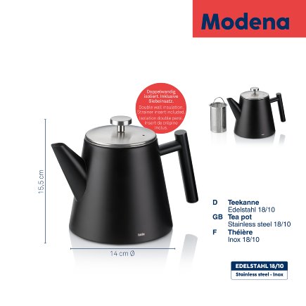Théière Modena