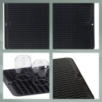 Draining mat Rena black