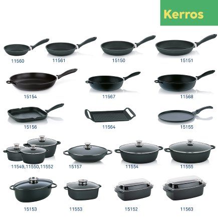 Serving pan Kerros