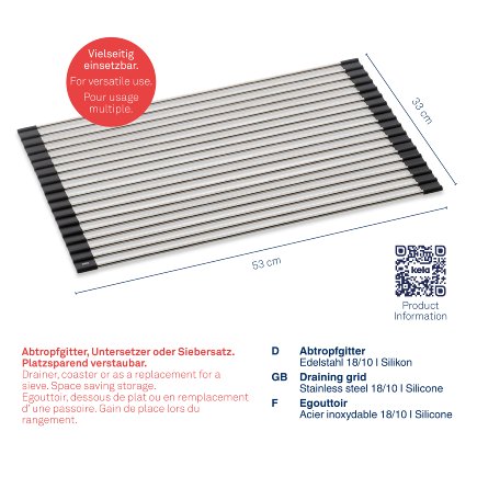 Draining grid Ramina