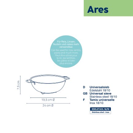 Universalsieb Ares