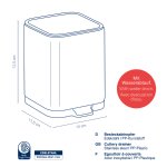 Cutlery holder Plata
