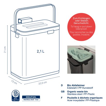 Organic waste bin Plata