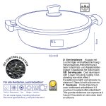 Serving pan 32cm Stella Nova