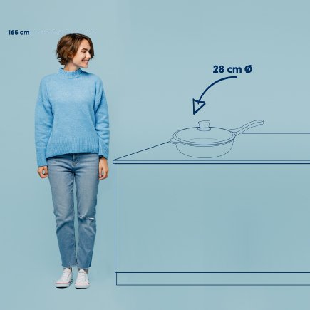 Stewing pan 28 cm Stella Nova