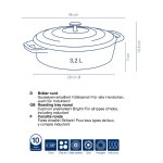 Calido flat roaster 3.2 L