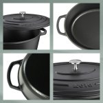 Roaster Calido flat gray 3.2 L