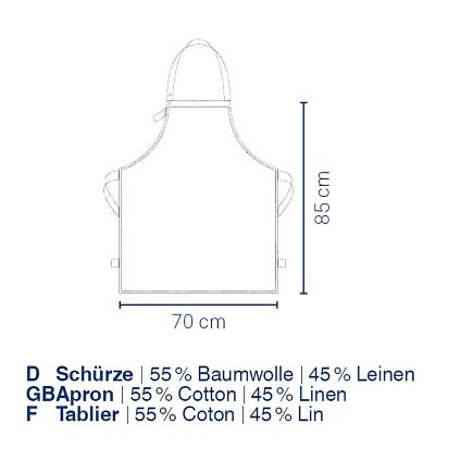Küchenschürze Puro