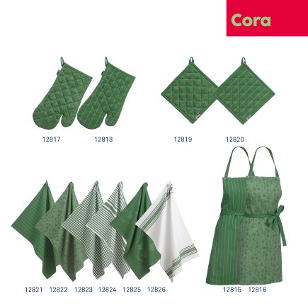 Torchon de cuisine Cora à