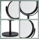 Miroir sur pied Selena noir