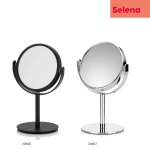 Miroir sur pied Selena noir