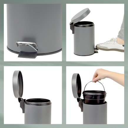 Poubelle à cosmétiques Monaco matt 3L