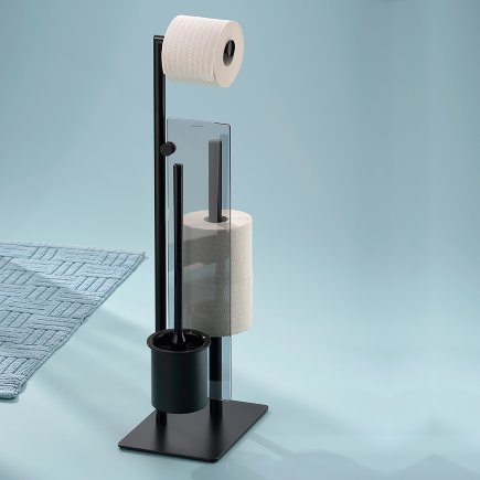 Toilet set Style with spare roll holder