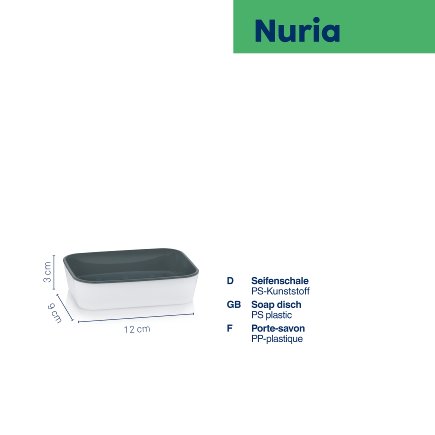 Porte-savon Nuria
