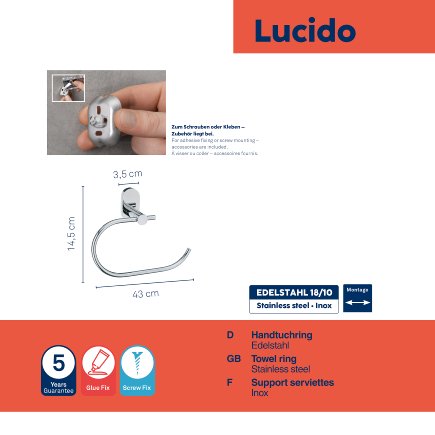 Handtuchring Lucido