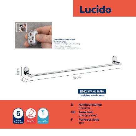 Porte-serviettes Lucido