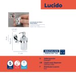 Wandseifenspender Lucido