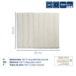 Tapis de bain Megan gris