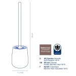 Set WC Liana bleu brouillard