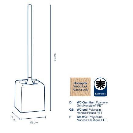 Set WC natur