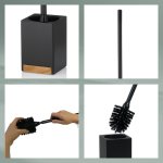 WC-Garnitur Cube black