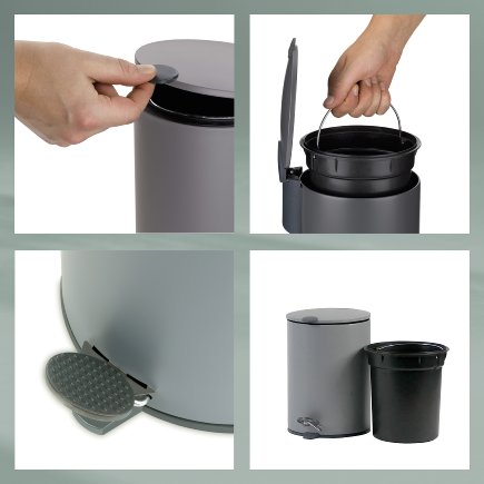 Poubelle Mats 5L