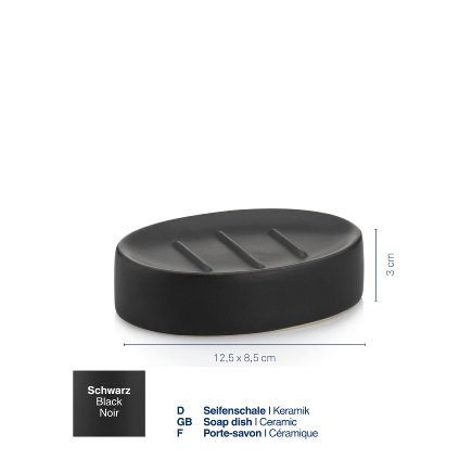 Porte-savon Matsi blanc
