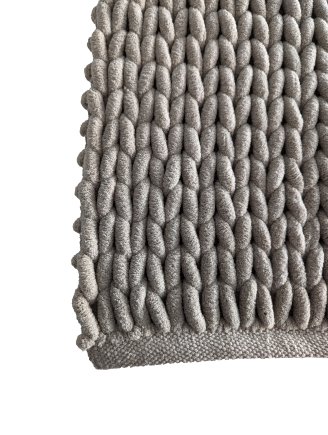 Bathmat Masha light grey