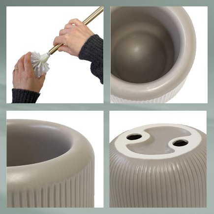 WC-set Adele offwhite
