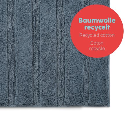 Bathmat Megan silver grey