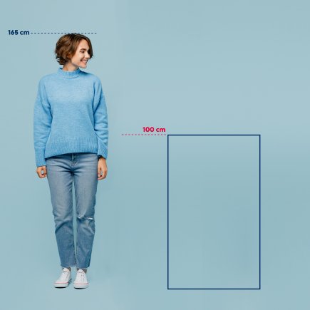 Bathmat Miu smoke blue
