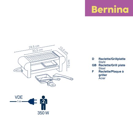 Raclette/Barbecue Bernina