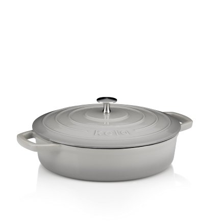 Roaster Calido flat gray 3.2 L
