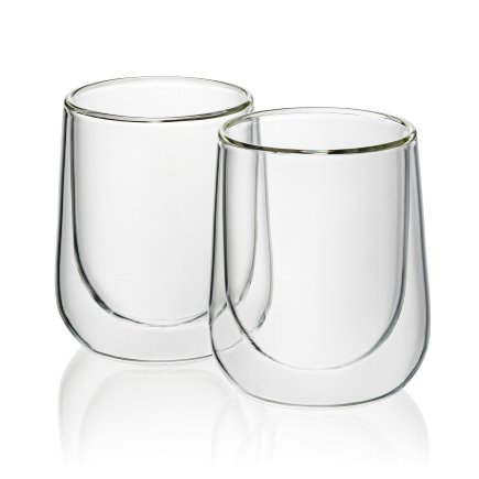 Verre Cappuccino Fontana lot de deux
