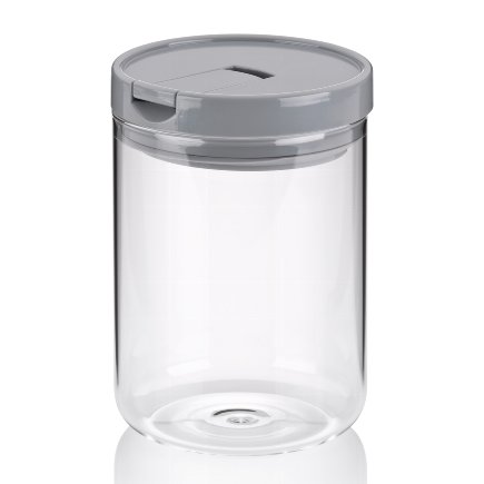 Storage jar Arik light grey