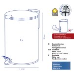 Kosmetikeimer Mats 3L