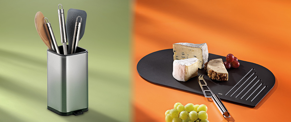 Extensive selection of kitchen gadgets and kitchen utensils