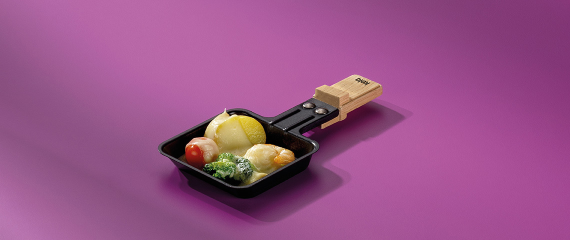 Accessories for raclette and fondue evenings
