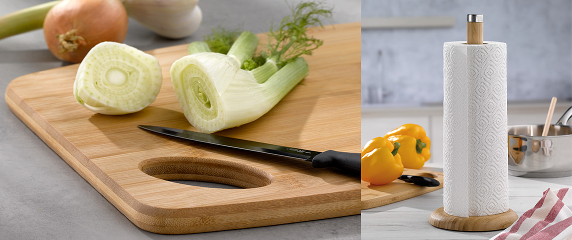 Bambus-Accessoires Katana für die Küche